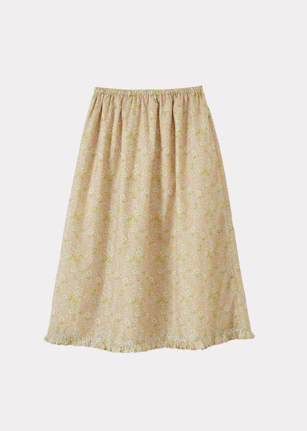 Caramel WOMAN FRILL SKIRT - PRIMROSE PINK/YELLOW