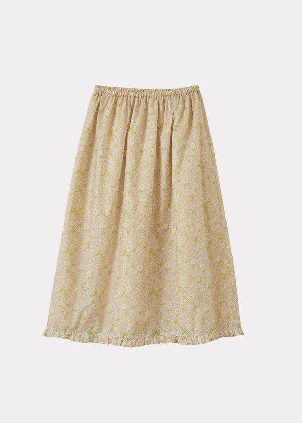 caramel WOMAN FRILL SKIRT - PRIMROSE PINK/YELLOW