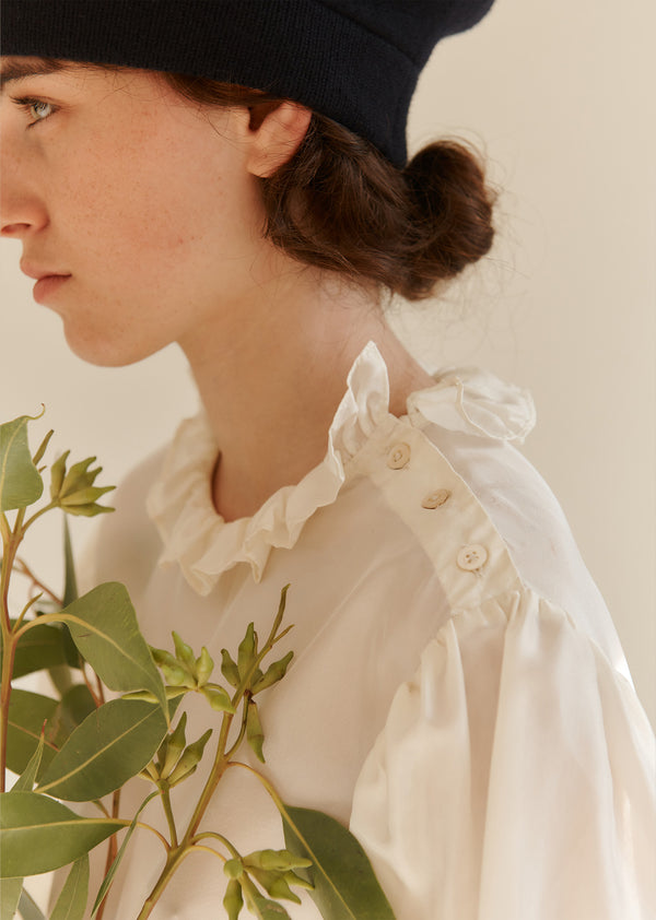 Caramel WOMAN NEWCASTLE BLOUSE - OFF WHITE