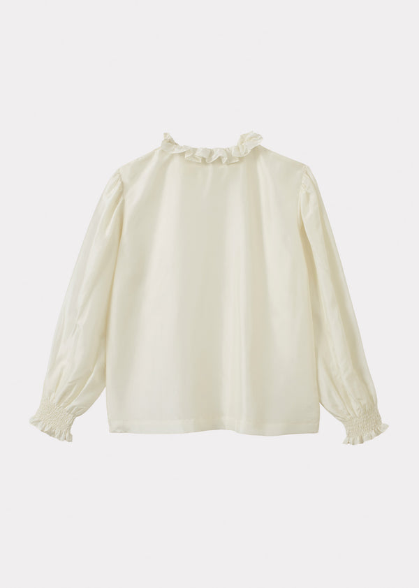 Caramel WOMAN NEWCASTLE BLOUSE - OFF WHITE