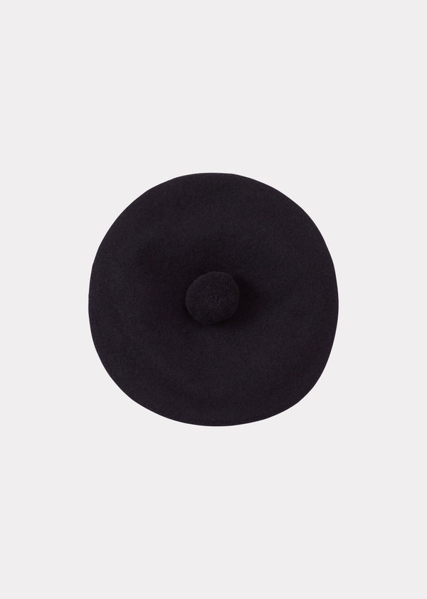 Caramel WOMAN OXFORD BERET - NAVY