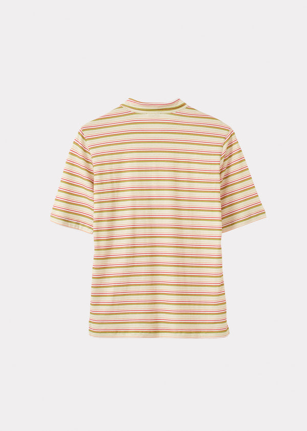 Caramel WOMAN POLO T-SHIRT - MULTI STRIPE