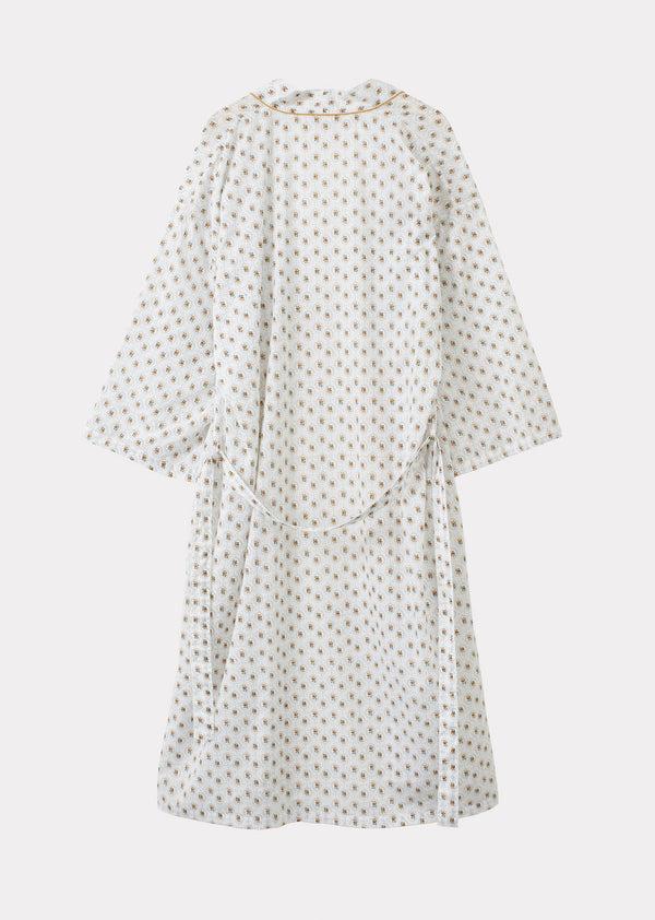 Caramel WOMAN ROBE - FLOWER RING