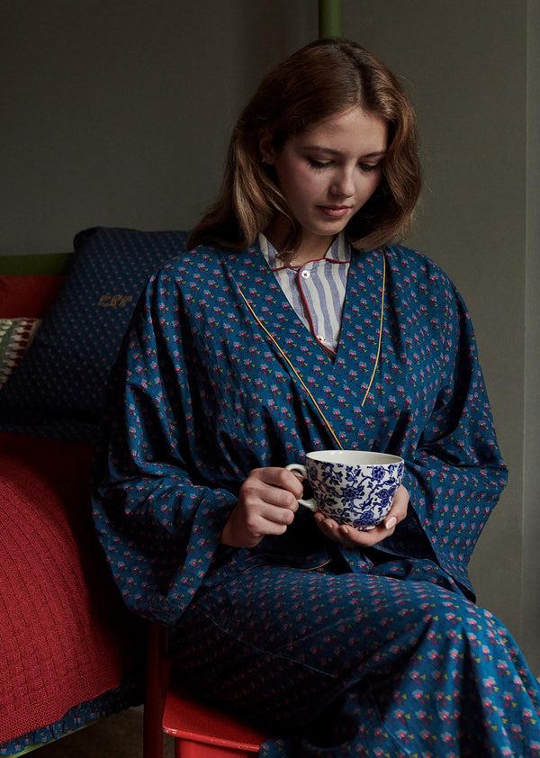 Caramel WOMAN ROBE - POSEY DOT