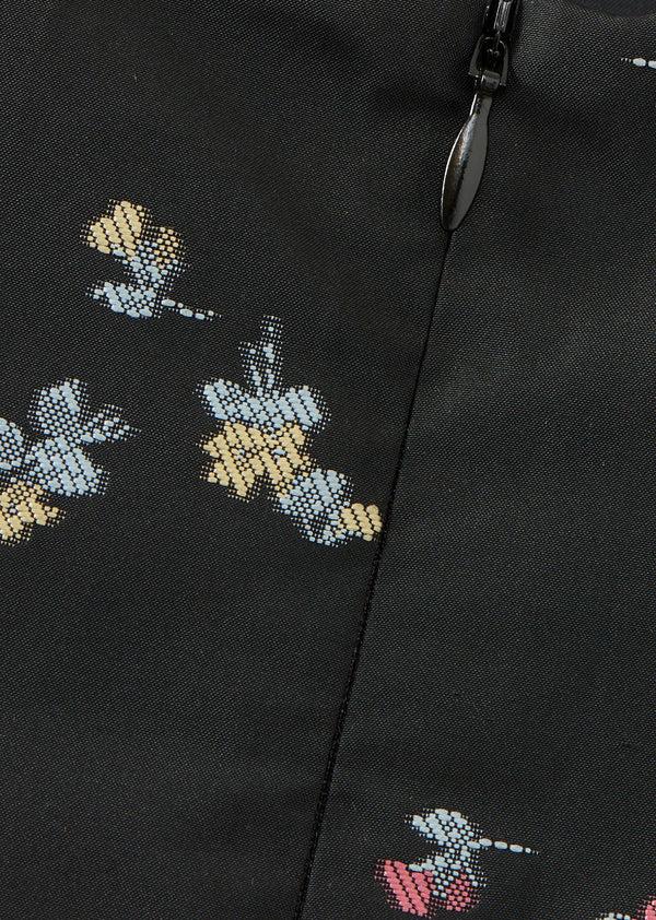 Caramel WOMAN SCOOP DRESS - BLACK