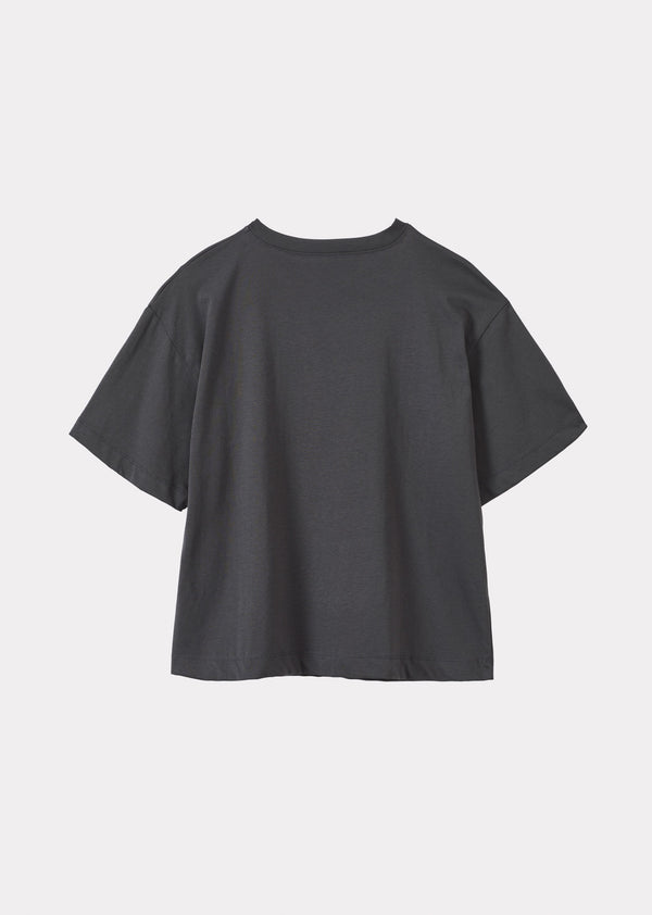 Caramel WOMAN SHORT SLEEVE T-SHIRT - CHARCOAL