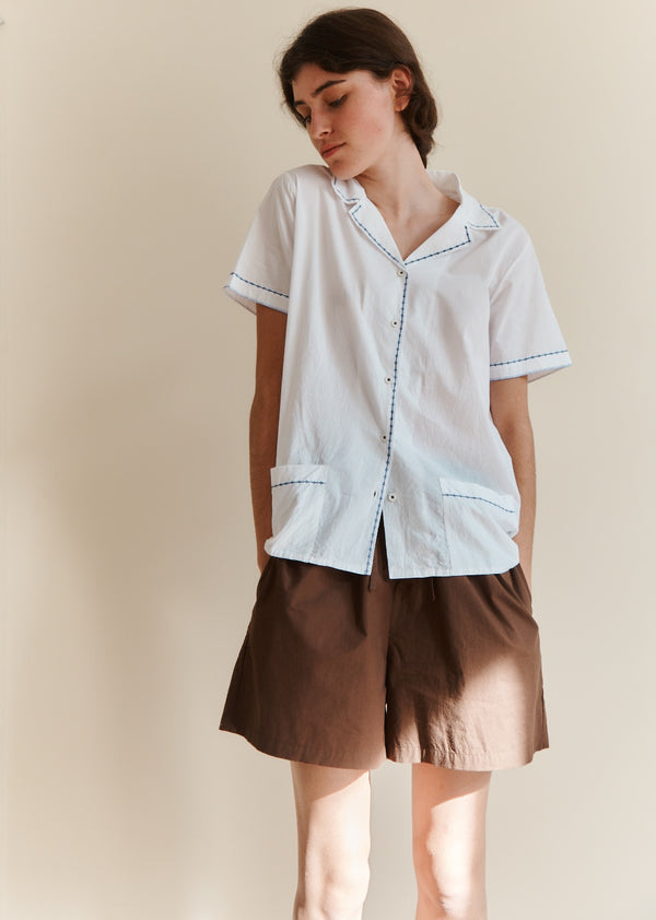 Caramel WOMAN TENNIS SHORTS - BROWN