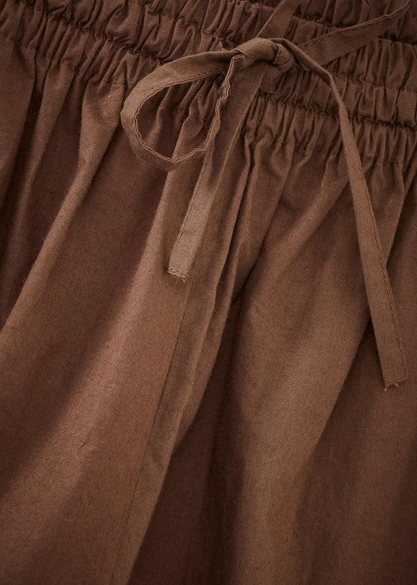 Caramel WOMAN TENNIS SHORTS - BROWN