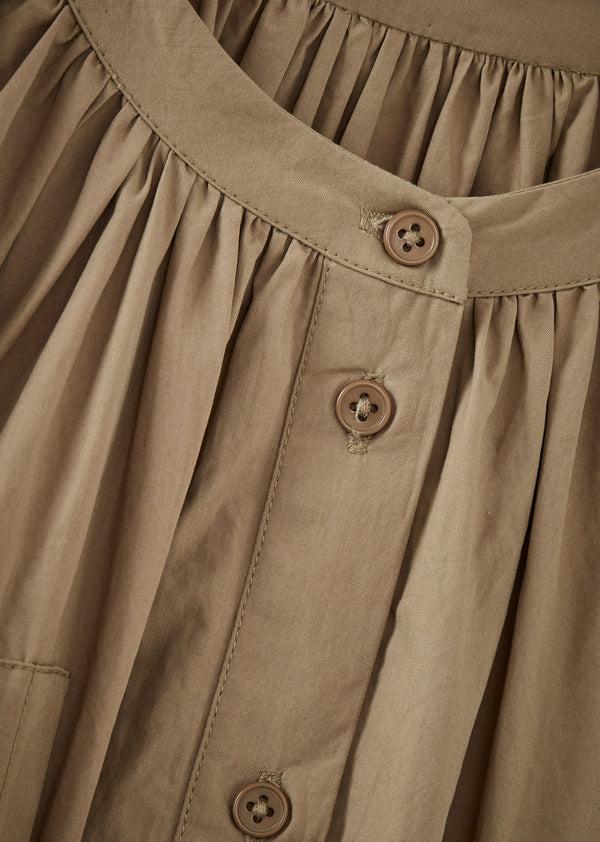 Caramel WOMAN YEW DRESS - BROWN