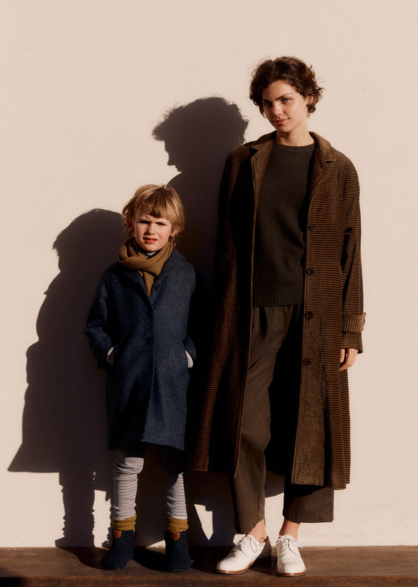 Caramel WOMEN'S COTTON TRENCH COAT - KHAKI