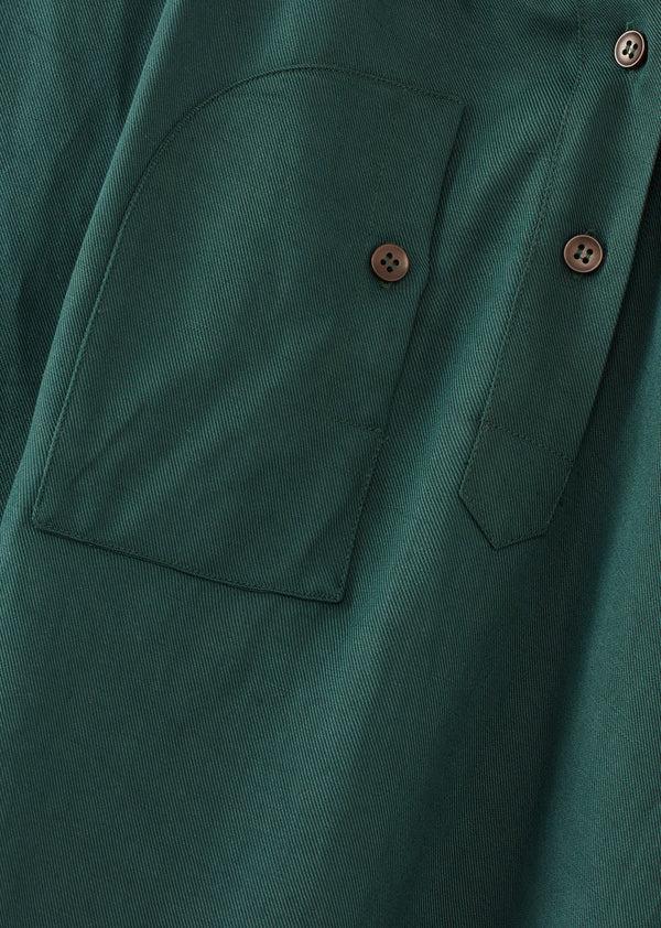 Caramel WOMEN'S YEW DRESS - BOTTLE GREEN