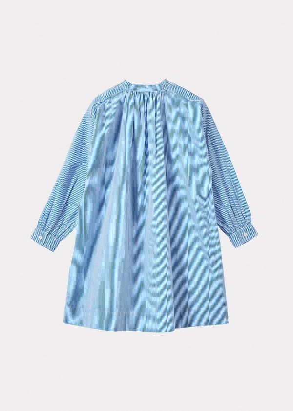 Caramel YEW DRESS - BLUE STRIPE