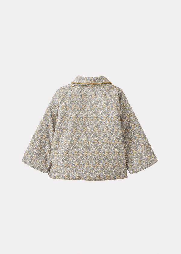 Caramel CASSIUS BABY COTTON JACKET - LIBERTY PETAL FRILL