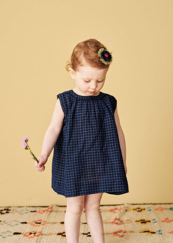 Caramel PACK OF 2 RAFFIA ROSETTE CROCODILE HAIR CLIP - MULTI