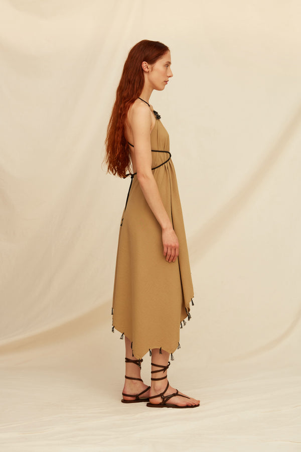 Caravana AAKLIX DRESS - SEPIA