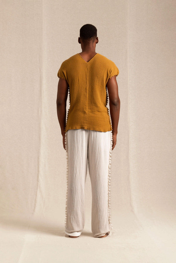 Caravana ACOATL SHIRT - TOBACCO