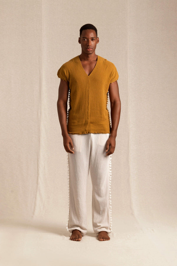 caravana ACOATL SHIRT - TOBACCO