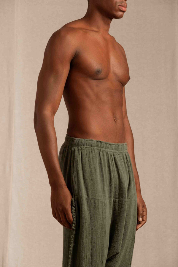 Caravana AH MUN LARGE PANTS - OLIVE