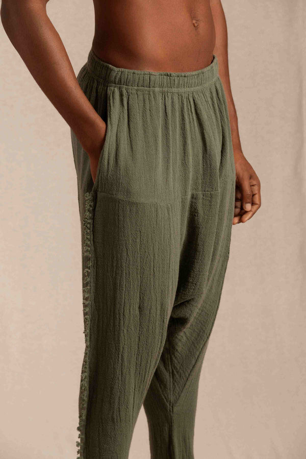 Caravana AH MUN LARGE PANTS - OLIVE