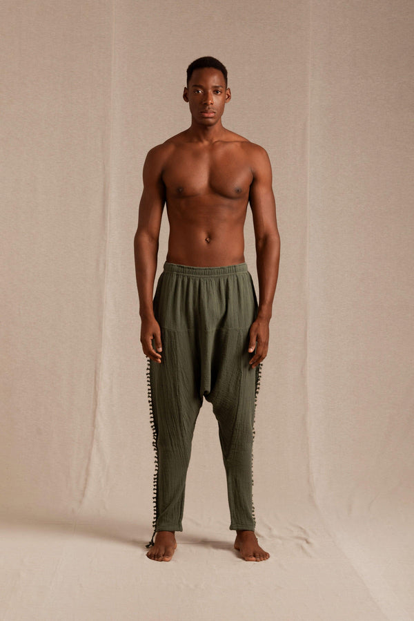 caravana AH MUN LARGE PANTS - OLIVE