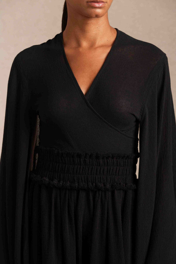 Caravana AHUMKAL TOP - BLACK