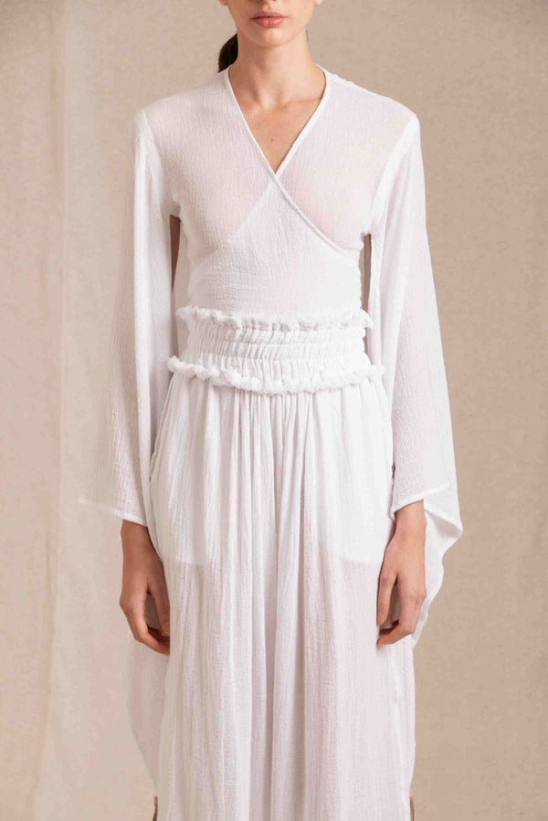 Caravana AHUMKAL TOP - WHITE