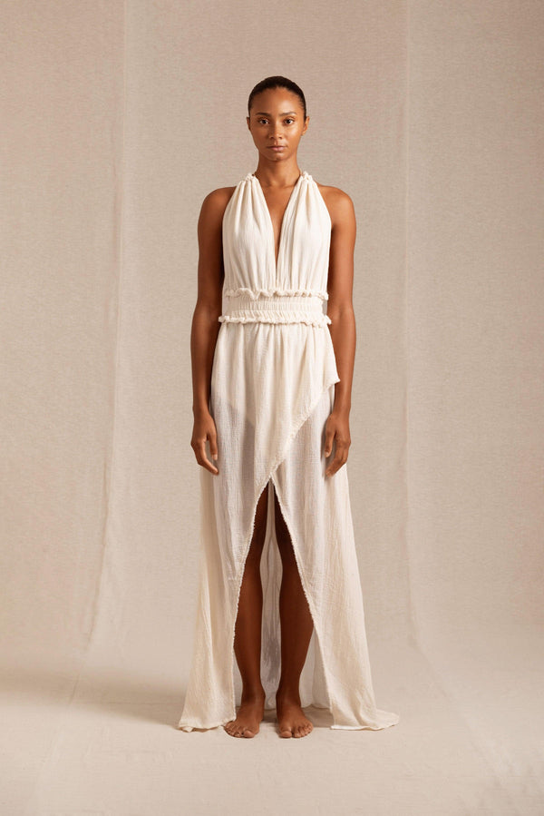 caravana ALAK DRESS - NATURAL