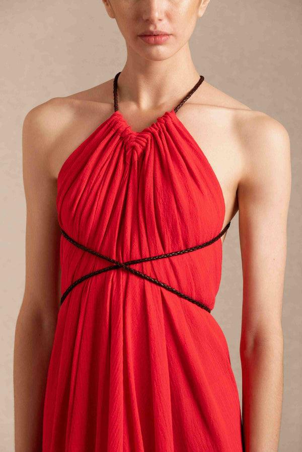 Caravana AYIKAL DRESS - SCARLET