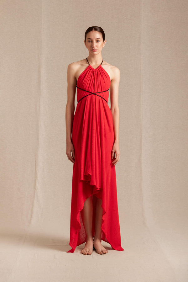 caravana AYIKAL DRESS - SCARLET