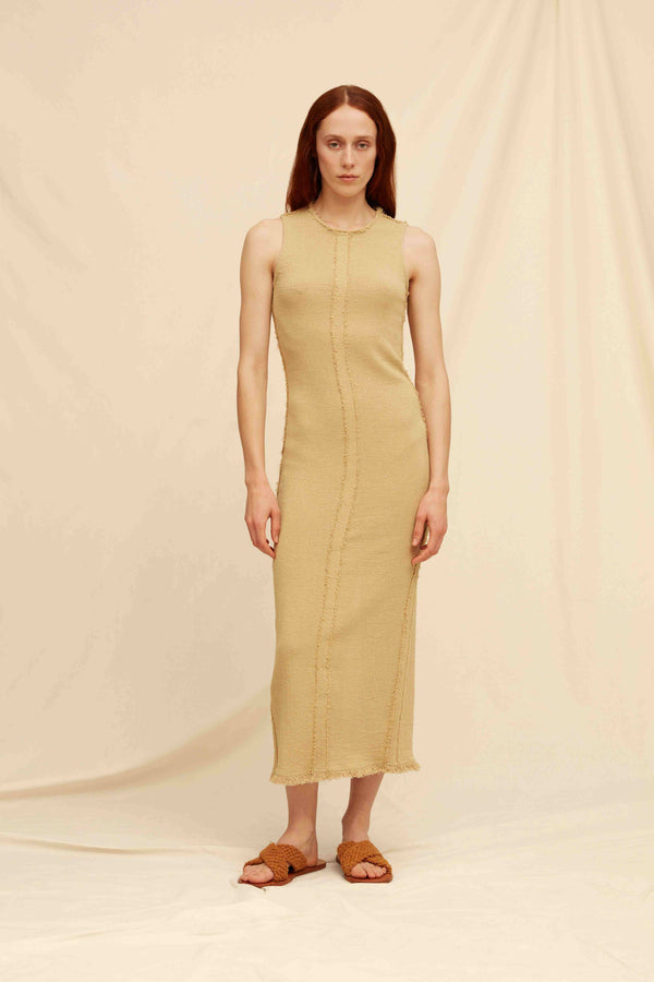 caravana BANI DRESS - SEPIA