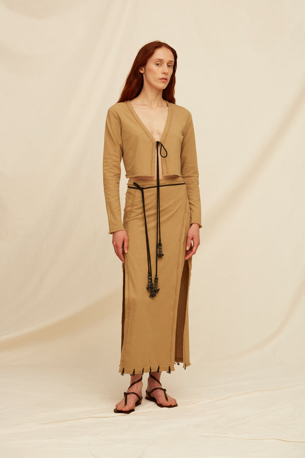 caravana BUSTEEK TOP - SEPIA