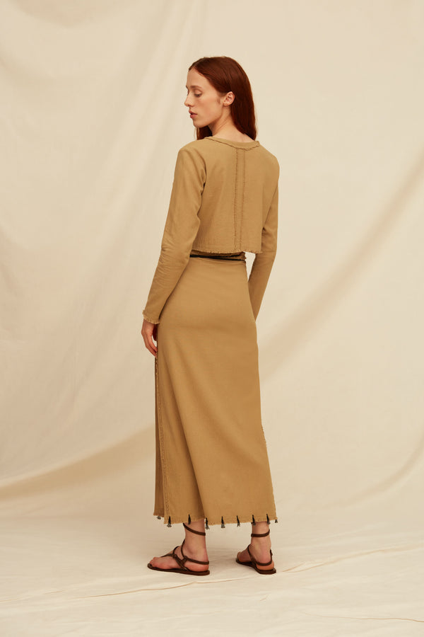 Caravana CHEEJCHE SKIRT - SEPIA