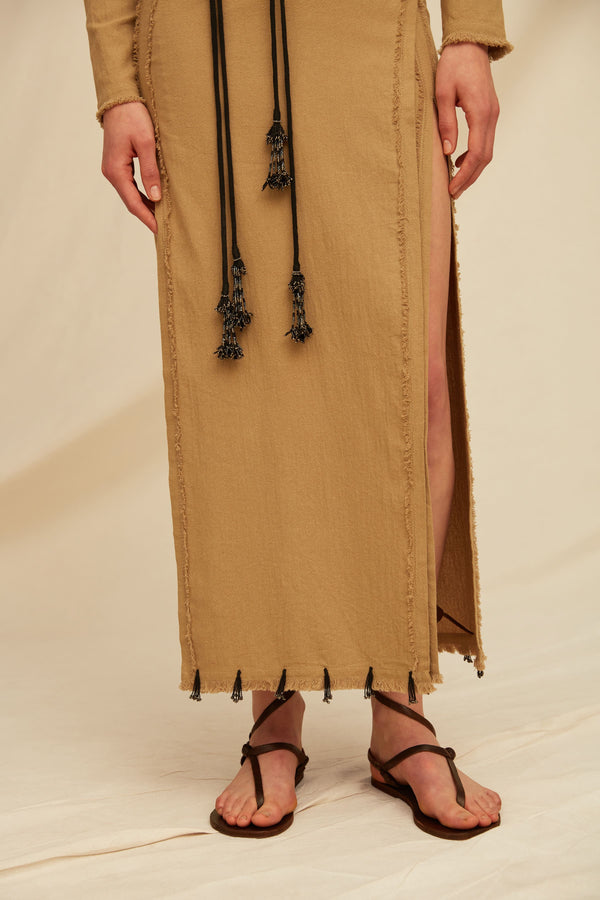 Caravana CHEEJCHE SKIRT - SEPIA