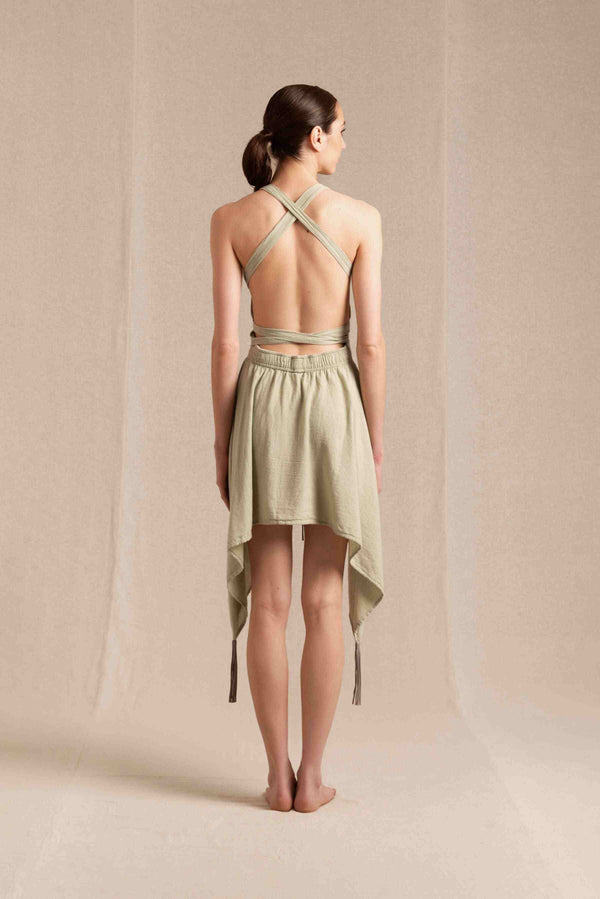 Caravana CHUJ DRESS - SAGE GREEN