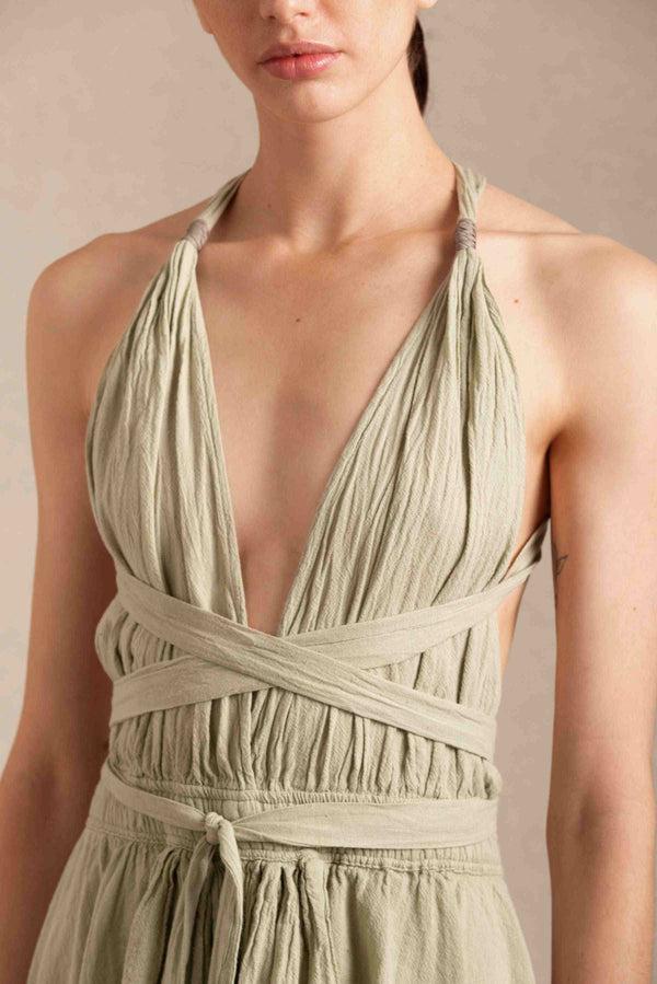 Caravana CHUJ DRESS - SAGE GREEN
