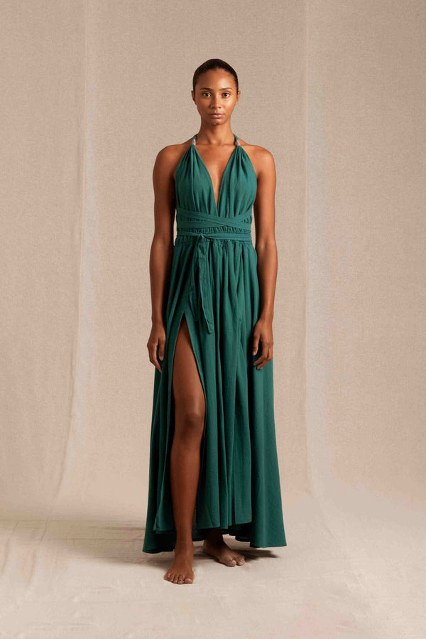 caravana HERA DRESS - ALPINE GREEN