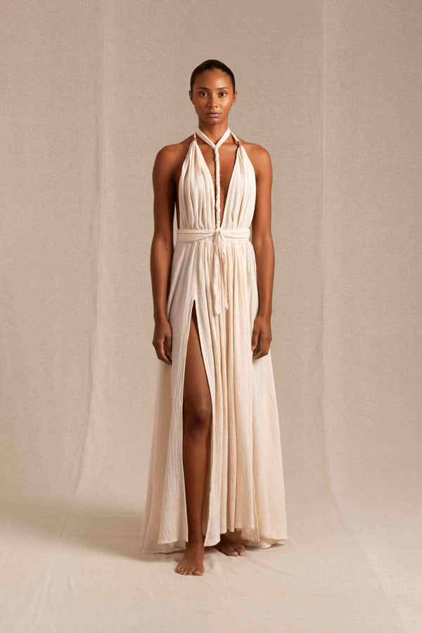 caravana HERA DRESS - NATURAL