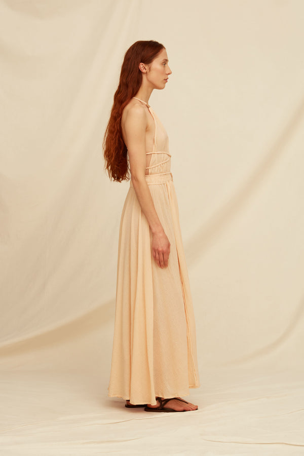 Caravana HERA GAUZE DRESS - SHELL PINK