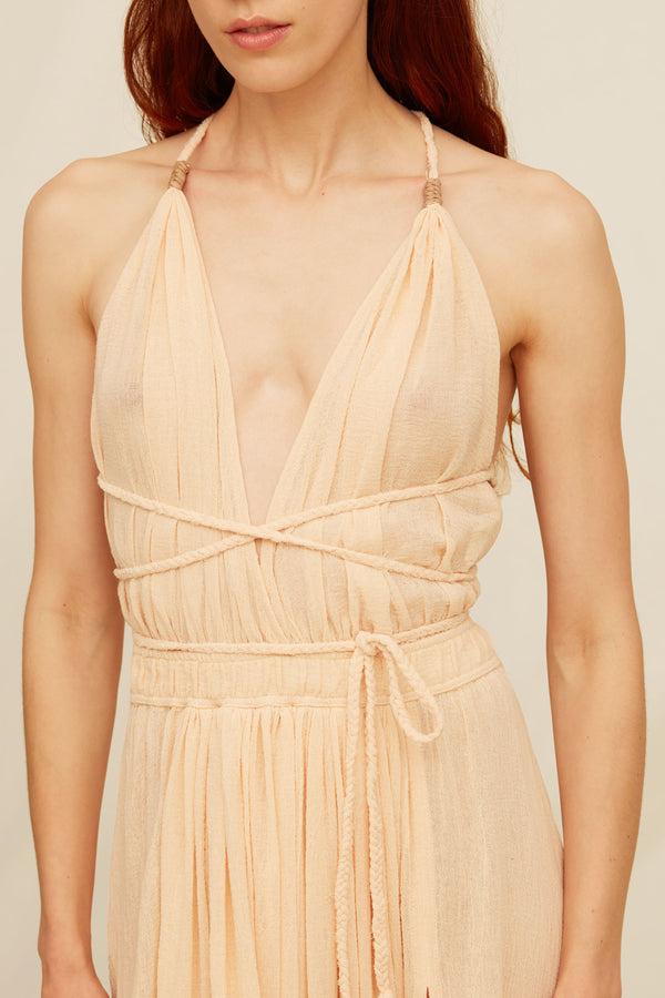 Caravana HERA GAUZE DRESS - SHELL PINK