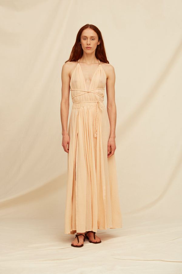 caravana HERA GAUZE DRESS - SHELL PINK