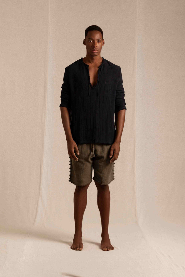 caravana HUBIKU SHIRT - BLACK