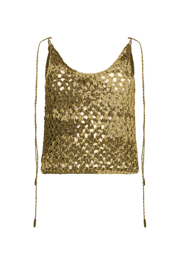 Caravana JOLCHE TOP - OLIVE / SAGE GREEN