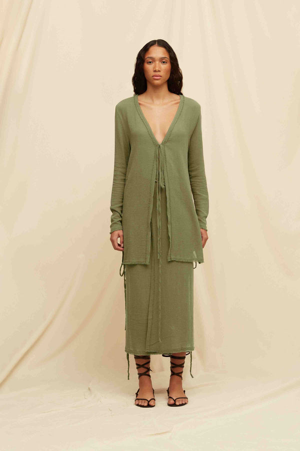 caravana KAHAI TOP - OLIVE