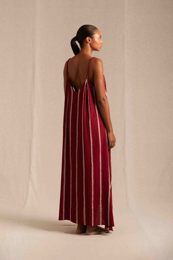Caravana KANDII DRESS - CHERRY / DESERT ROSE