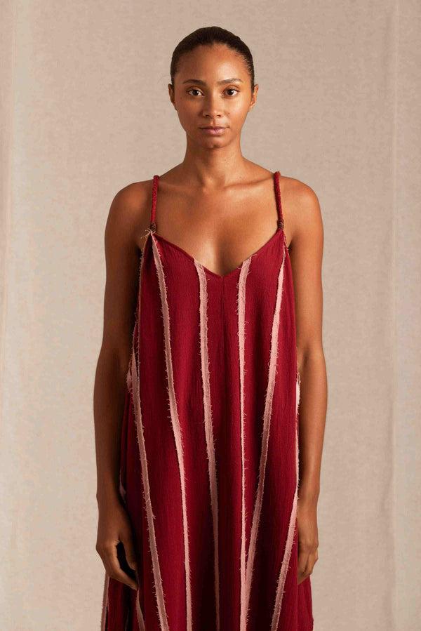 Caravana KANDII DRESS - CHERRY / DESERT ROSE