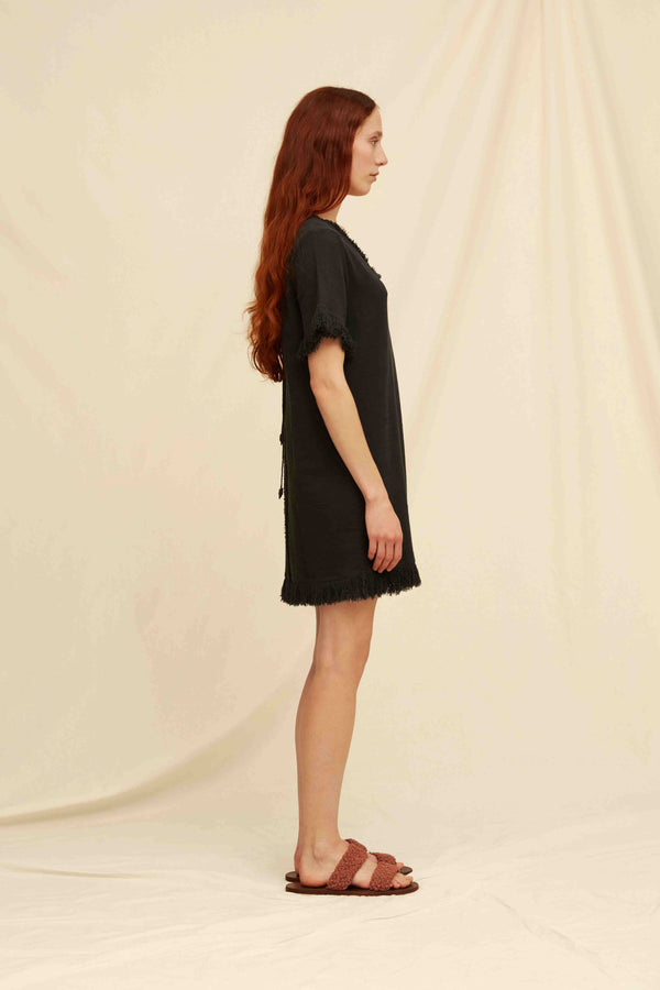 Caravana KANTSAK DRESS - BLACK