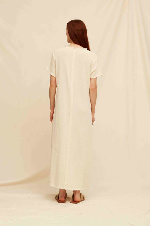 Caravana KAPKAAL DRESS - NATURAL