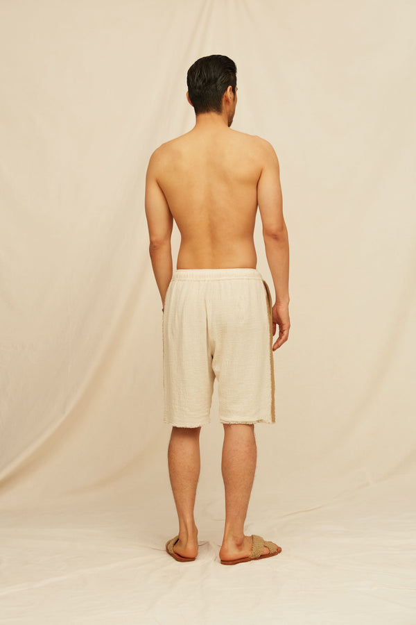 Caravana KAXIN SHORTS - NATURAL / SEPIA