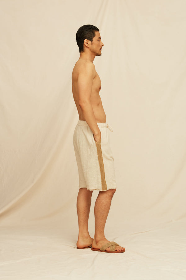 Caravana KAXIN SHORTS - NATURAL / SEPIA