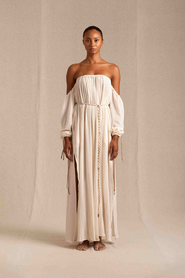 caravana KIKAB DRESS - NATURAL